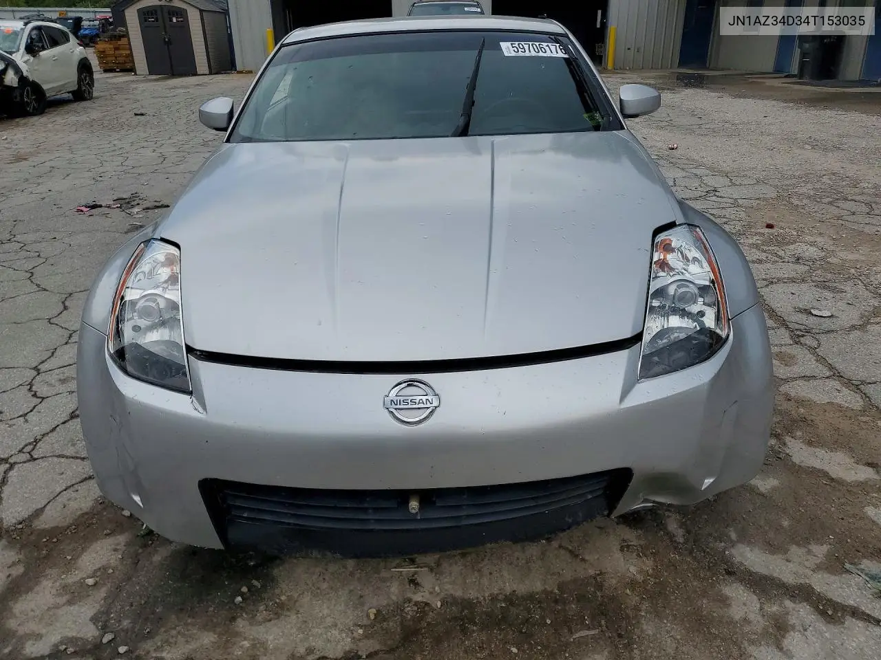 2004 Nissan 350Z Coupe VIN: JN1AZ34D34T153035 Lot: 59706176