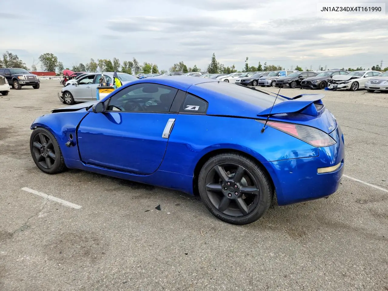 2004 Nissan 350Z Coupe VIN: JN1AZ34DX4T161990 Lot: 76261945