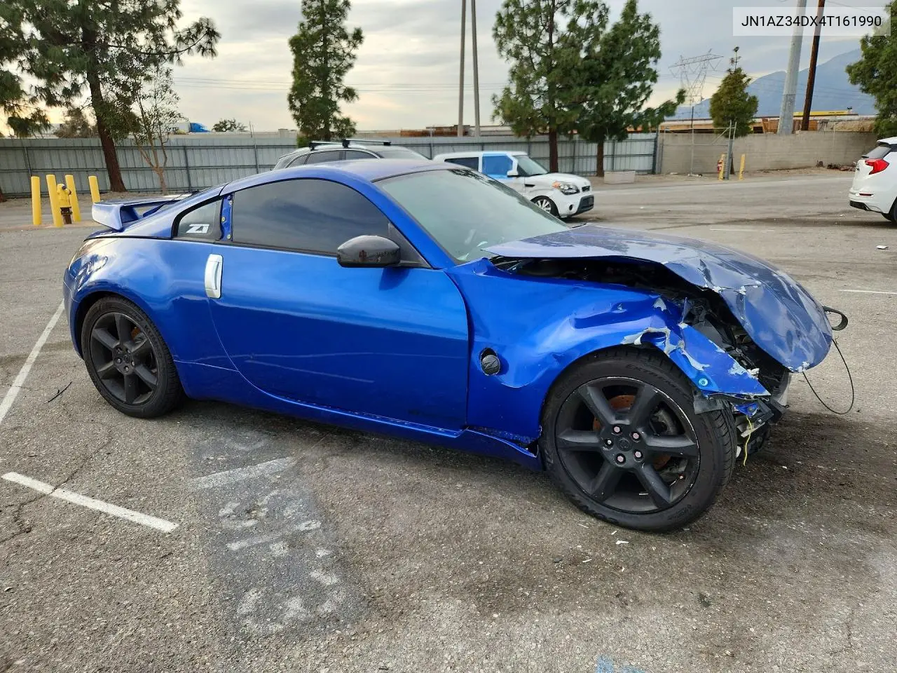 2004 Nissan 350Z Coupe VIN: JN1AZ34DX4T161990 Lot: 76261945