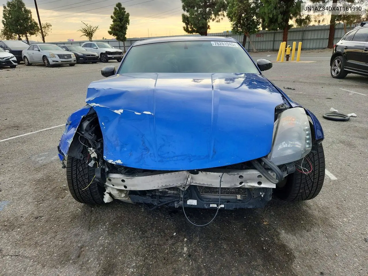 2004 Nissan 350Z Coupe VIN: JN1AZ34DX4T161990 Lot: 76261945