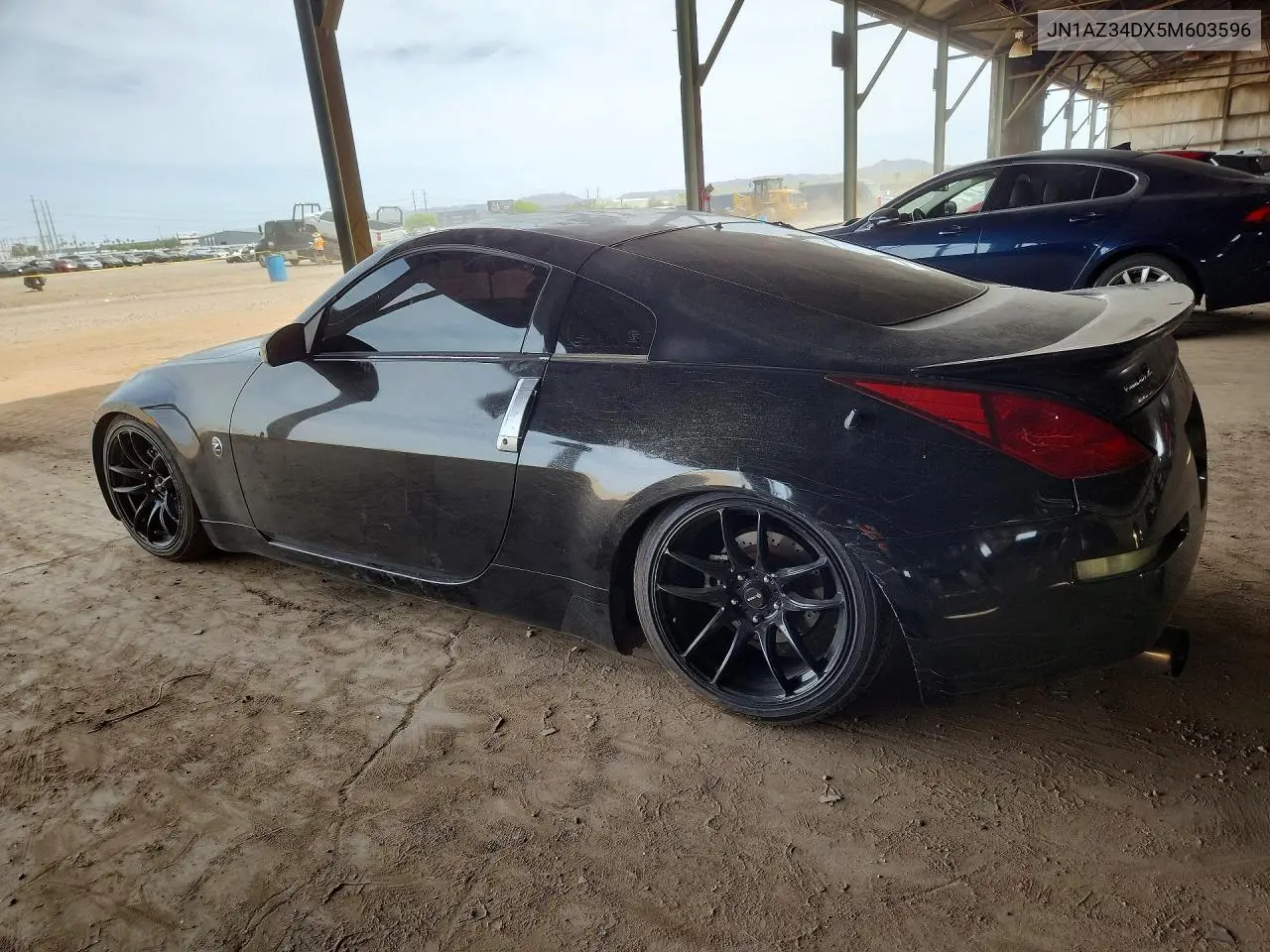 2005 Nissan 350Z Coupe VIN: JN1AZ34DX5M603596 Lot: 53526386