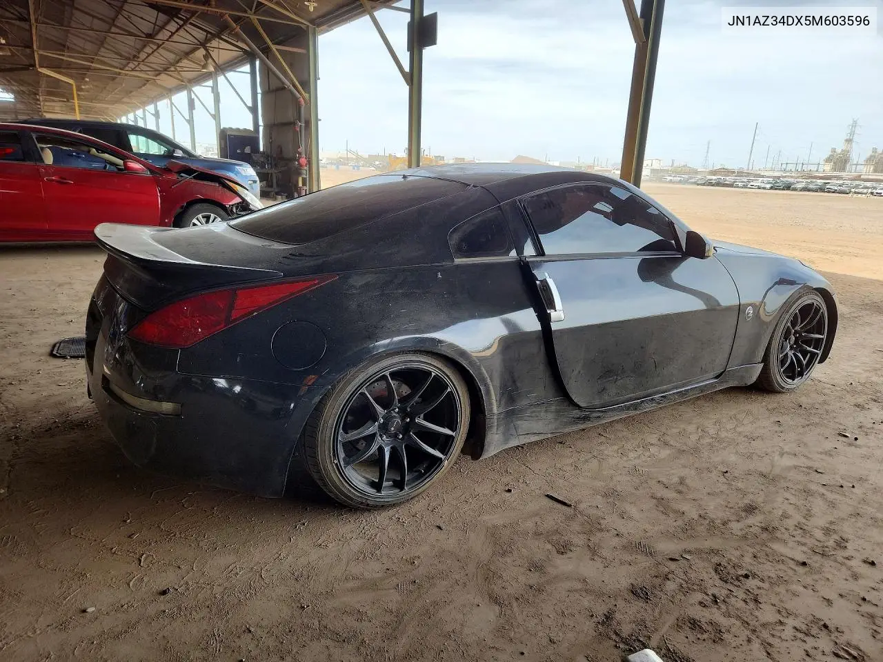 2005 Nissan 350Z Coupe VIN: JN1AZ34DX5M603596 Lot: 53526386