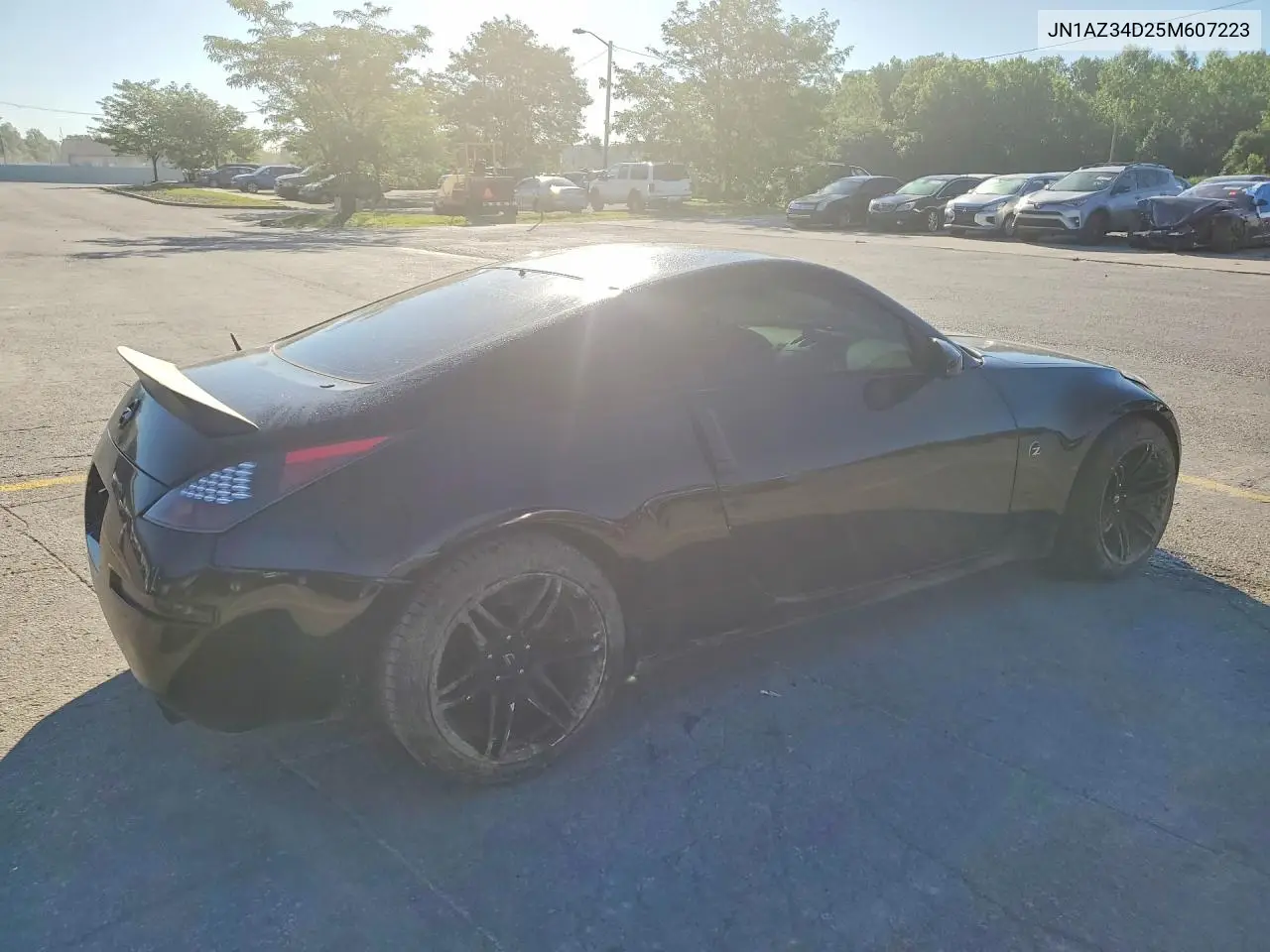 2005 Nissan 350Z Coupe VIN: JN1AZ34D25M607223 Lot: 55732556