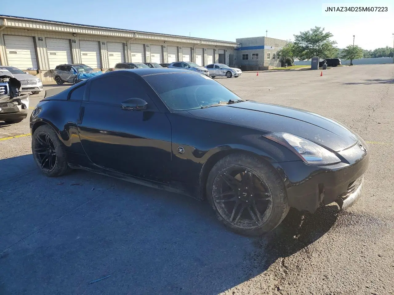 2005 Nissan 350Z Coupe VIN: JN1AZ34D25M607223 Lot: 55732556