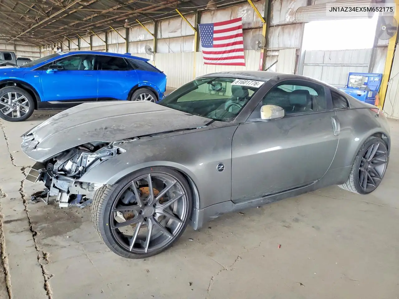 2005 Nissan 350Z Coupe VIN: JN1AZ34EX5M652175 Lot: 61601776