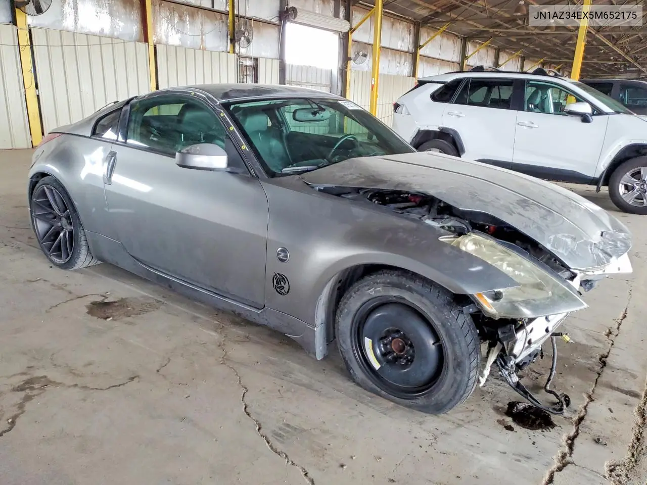 2005 Nissan 350Z Coupe VIN: JN1AZ34EX5M652175 Lot: 61601776