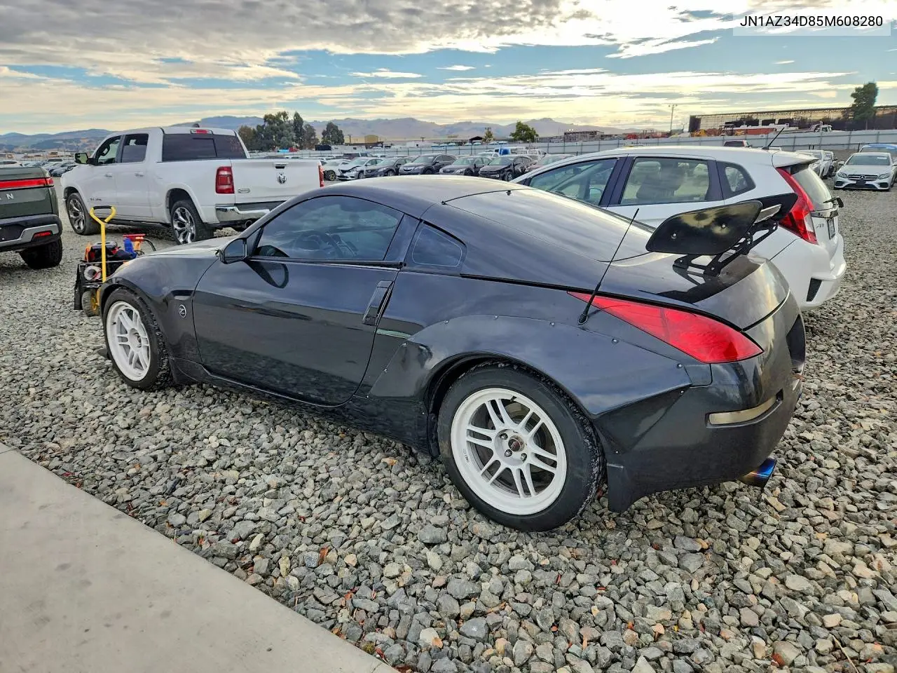 2005 Nissan 350Z Base VIN: JN1AZ34D85M608280 Lot: 61934946