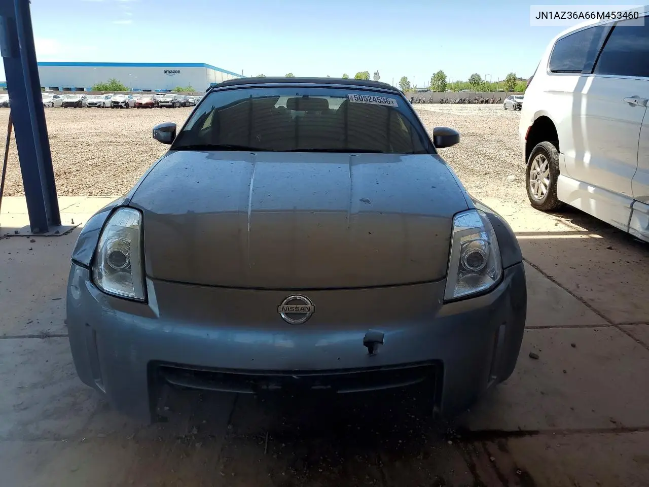 2006 Nissan 350Z Roadster VIN: JN1AZ36A66M453460 Lot: 50524536