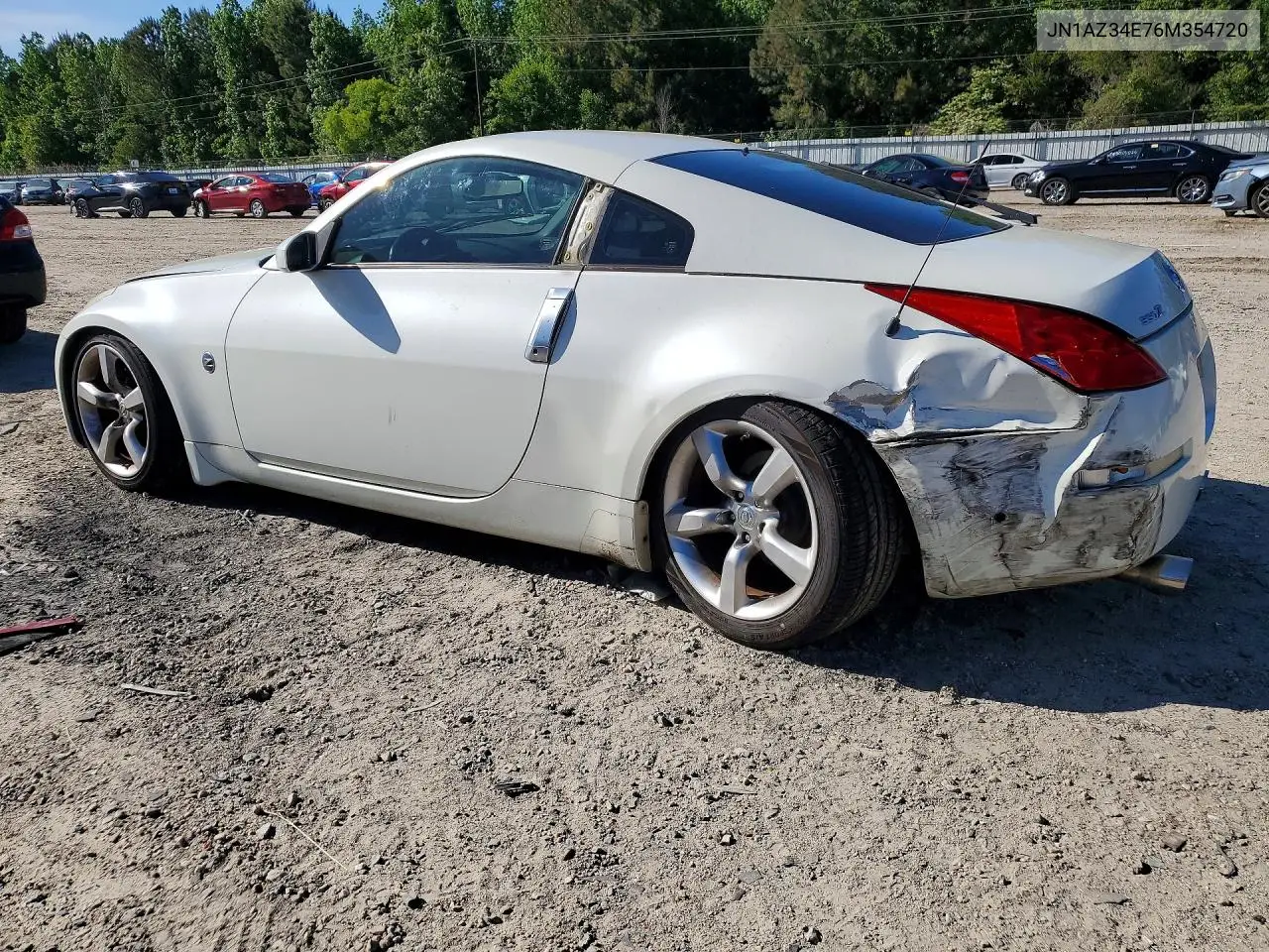 2006 Nissan 350Z Coupe VIN: JN1AZ34E76M354720 Lot: 51211186