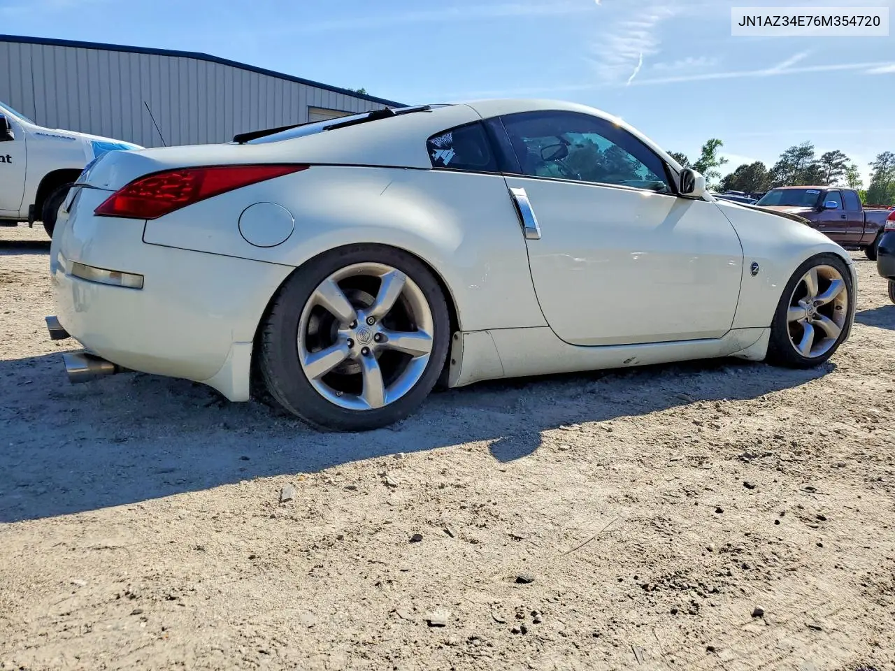2006 Nissan 350Z Coupe VIN: JN1AZ34E76M354720 Lot: 51211186