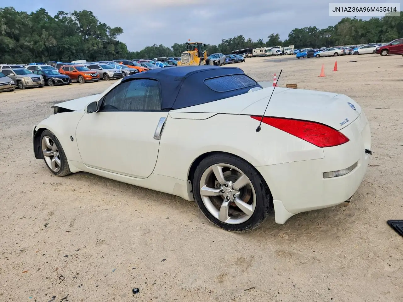2006 Nissan 350Z Roadster VIN: JN1AZ36A96M455414 Lot: 53088746