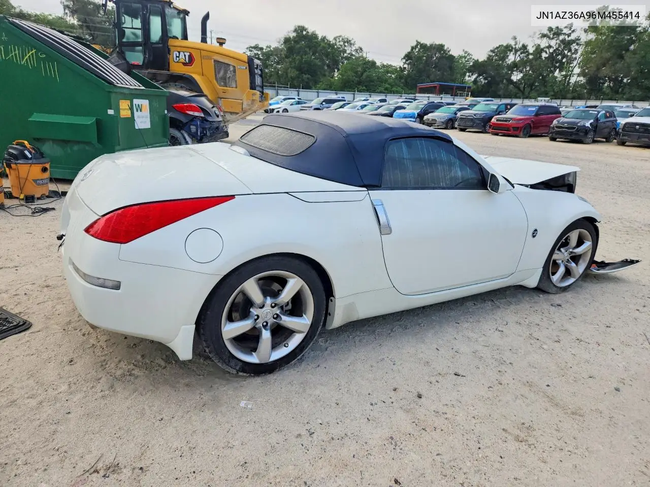 2006 Nissan 350Z Roadster VIN: JN1AZ36A96M455414 Lot: 53088746