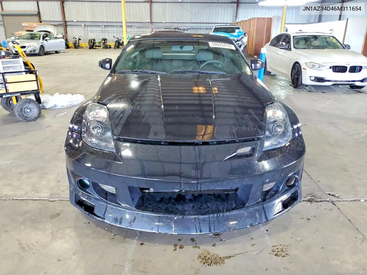 2006 Nissan 350Z Coupe VIN: JN1AZ34D46M311654 Lot: 56625476