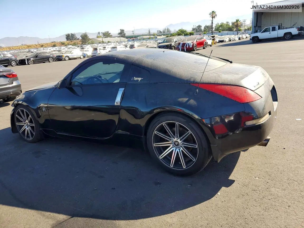 2006 Nissan 350Z Coupe VIN: JN1AZ34DX6M302926 Lot: 57545566