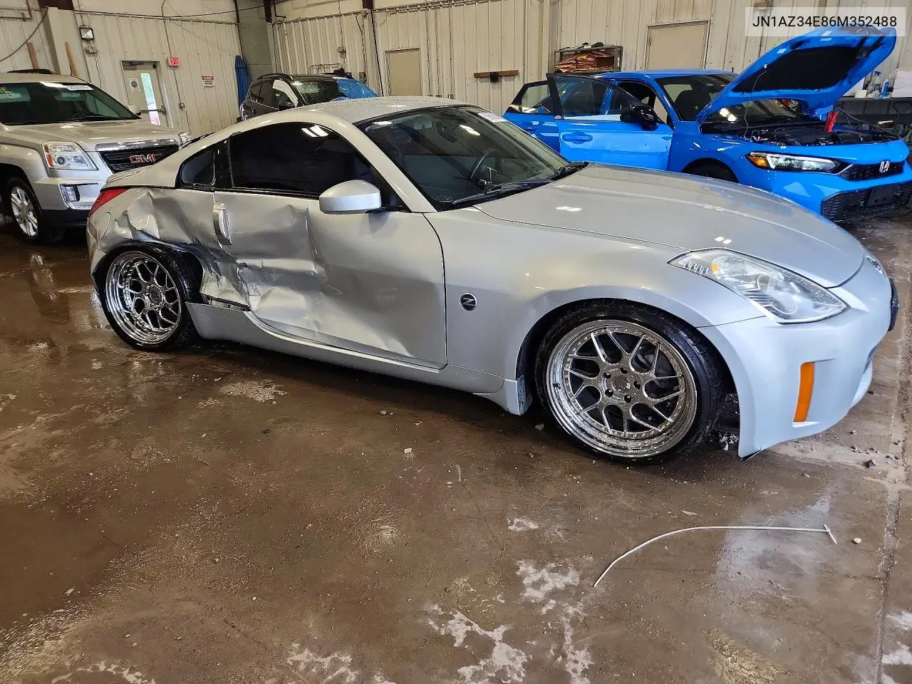 2006 Nissan 350Z Coupe VIN: JN1AZ34E86M352488 Lot: 58506836