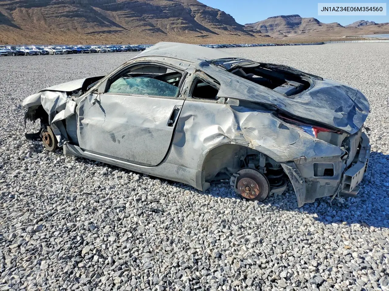 2006 Nissan 350Z Coupe VIN: JN1AZ34E06M354560 Lot: 59011226