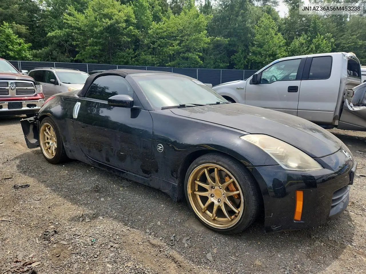2006 Nissan 350Z Roadster VIN: JN1AZ36A56M453238 Lot: 59059466