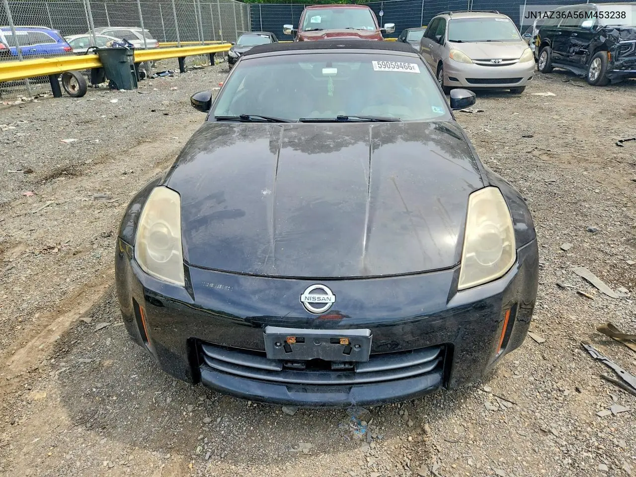2006 Nissan 350Z Roadster VIN: JN1AZ36A56M453238 Lot: 59059466