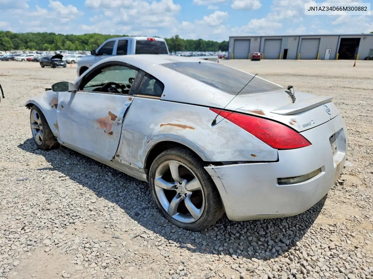 2006 Nissan 350Z Coupe VIN: JN1AZ34D66M300882 Lot: 59783296