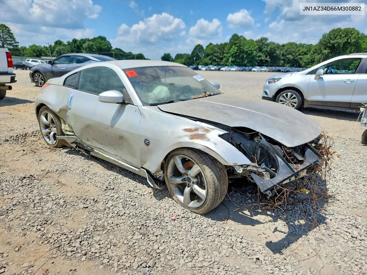 2006 Nissan 350Z Coupe VIN: JN1AZ34D66M300882 Lot: 59783296
