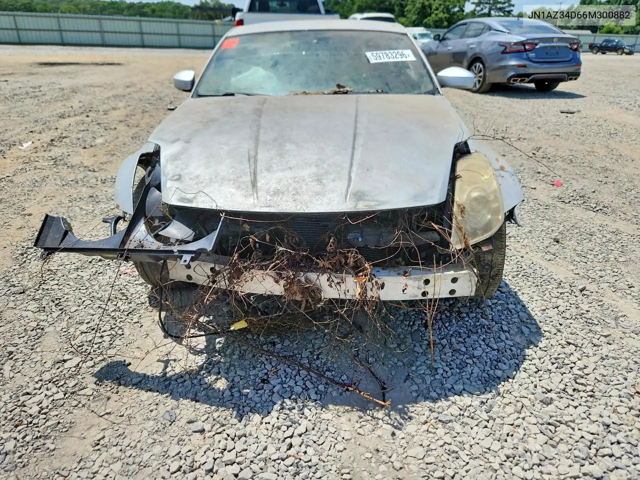 2006 Nissan 350Z Coupe VIN: JN1AZ34D66M300882 Lot: 59783296