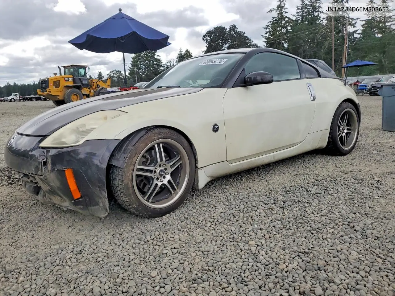 2006 Nissan 350Z Coupe VIN: JN1AZ34D66M303653 Lot: 60093836
