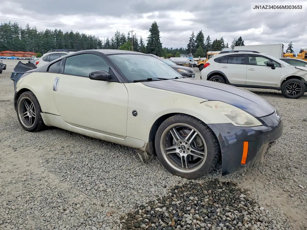 2006 Nissan 350Z Coupe VIN: JN1AZ34D66M303653 Lot: 60093836