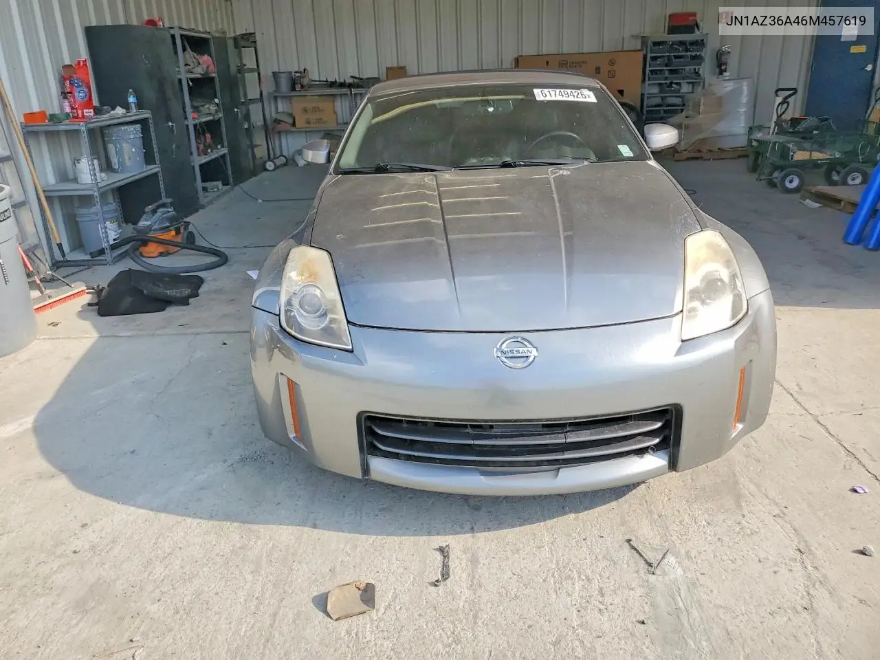 2006 Nissan 350Z Enthusiast VIN: JN1AZ36A46M457619 Lot: 61749426
