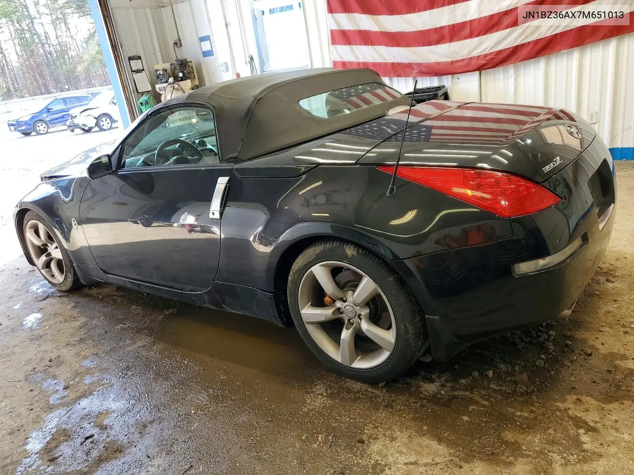 2007 Nissan 350Z VIN: JN1BZ36AX7M651013 Lot: 47953256