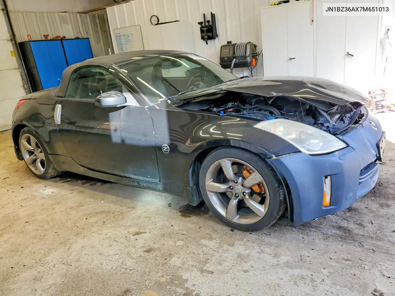 2007 Nissan 350Z VIN: JN1BZ36AX7M651013 Lot: 47953256