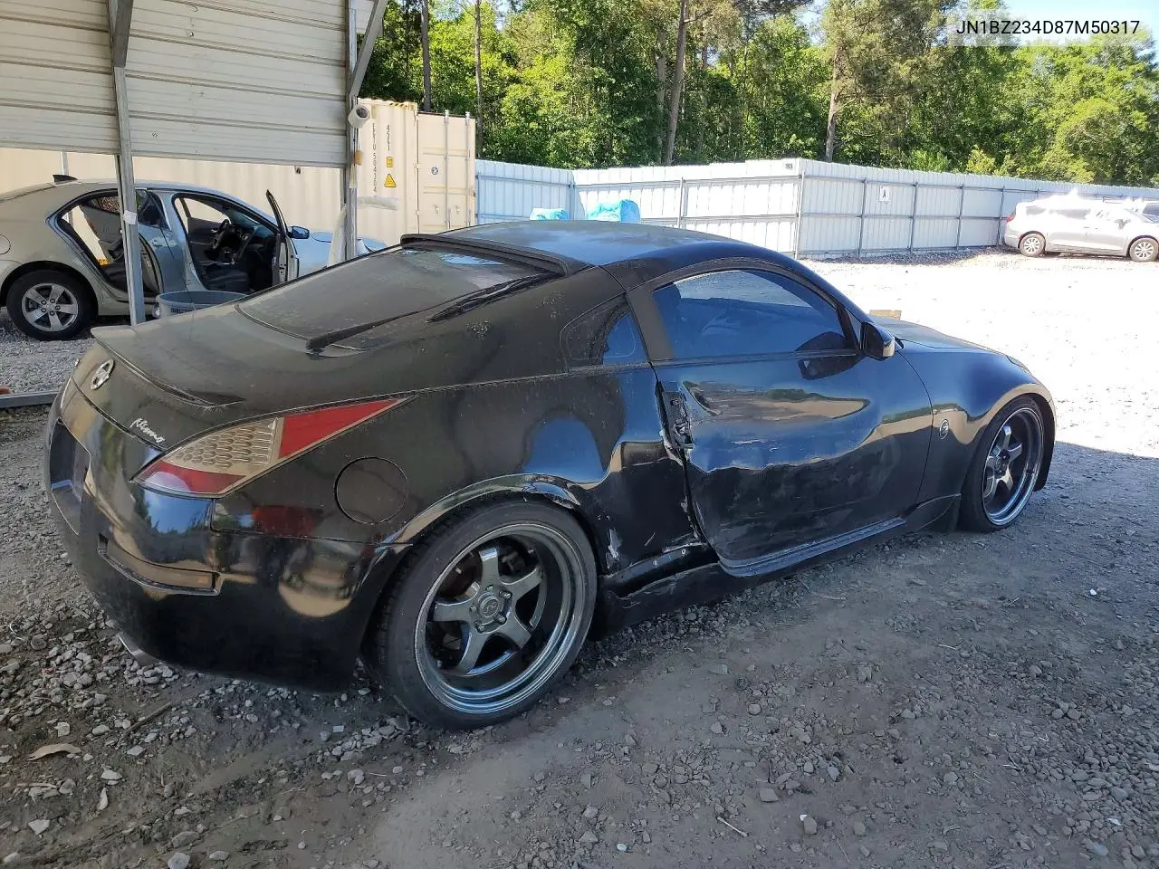 2007 Nissan 350Z VIN: JN1BZ34D87M503178 Lot: 51372206