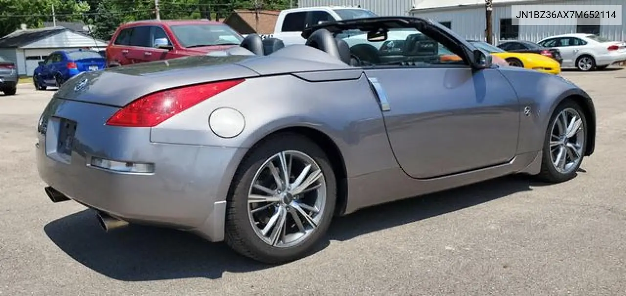 2007 Nissan 350Z Roadster VIN: JN1BZ36AX7M652114 Lot: 51760272