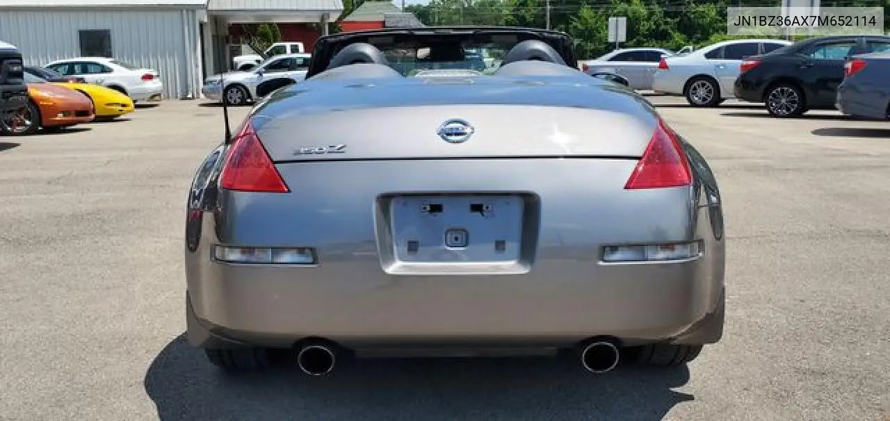 2007 Nissan 350Z Roadster VIN: JN1BZ36AX7M652114 Lot: 51760272