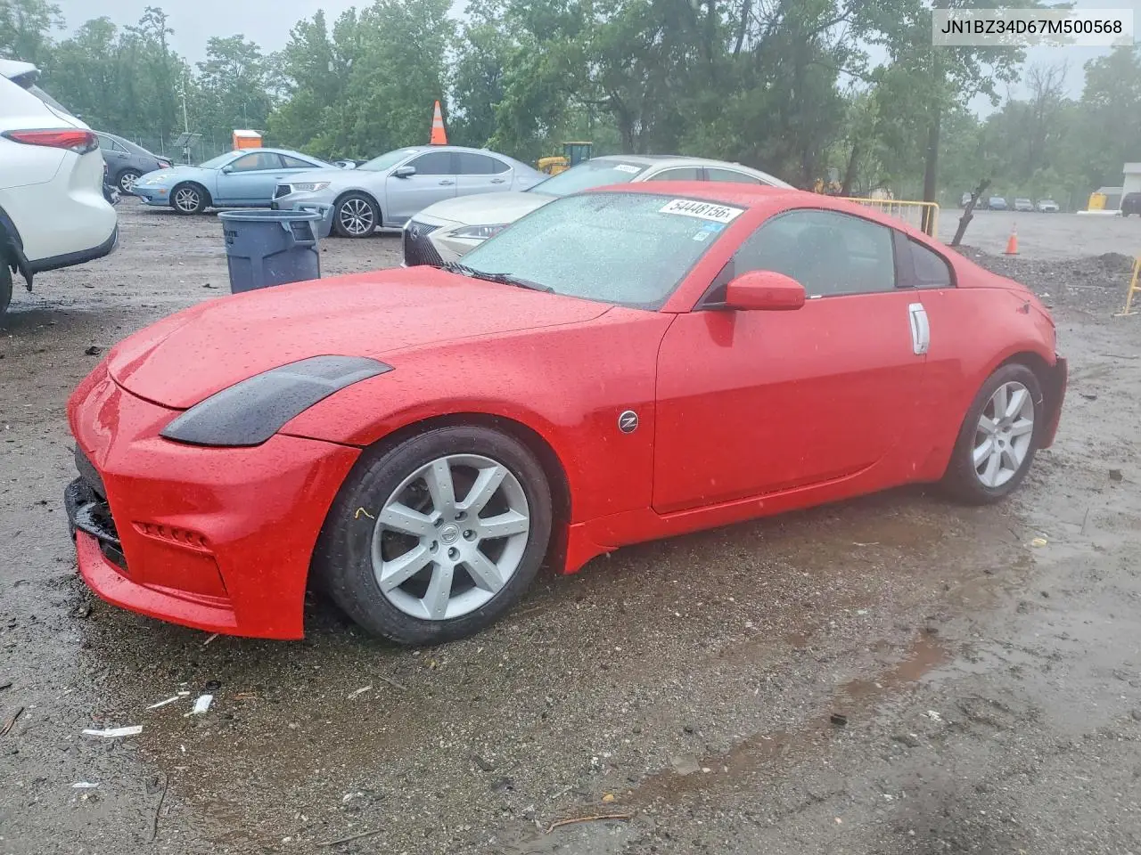2007 Nissan 350Z Coupe VIN: JN1BZ34D67M500568 Lot: 54448156
