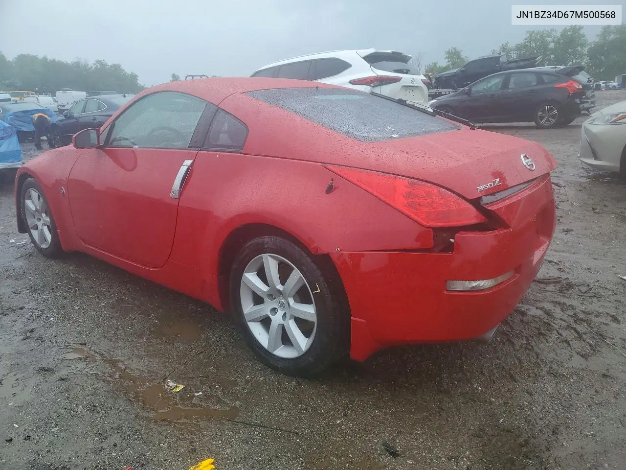 2007 Nissan 350Z Coupe VIN: JN1BZ34D67M500568 Lot: 54448156