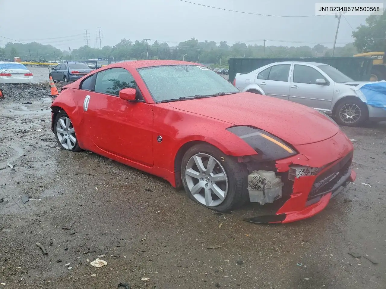 2007 Nissan 350Z Coupe VIN: JN1BZ34D67M500568 Lot: 54448156
