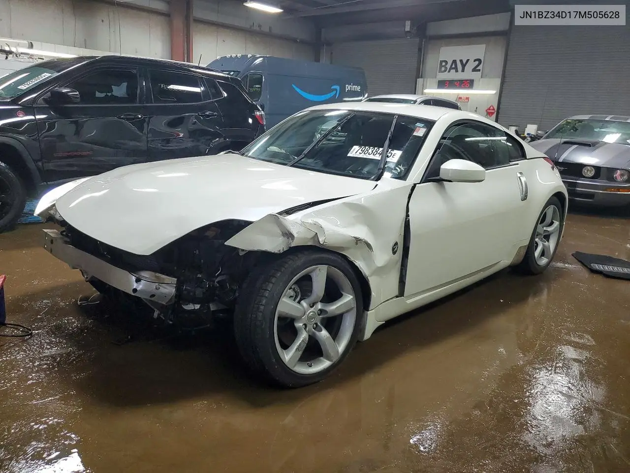 2007 Nissan 350Z Base VIN: JN1BZ34D17M505628 Lot: 79838435