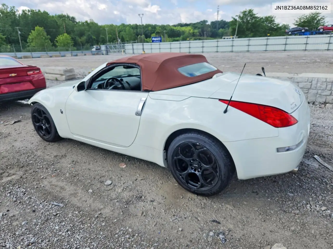 2008 Nissan 350Z Roadster VIN: JN1BZ36A08M852162 Lot: 55063876
