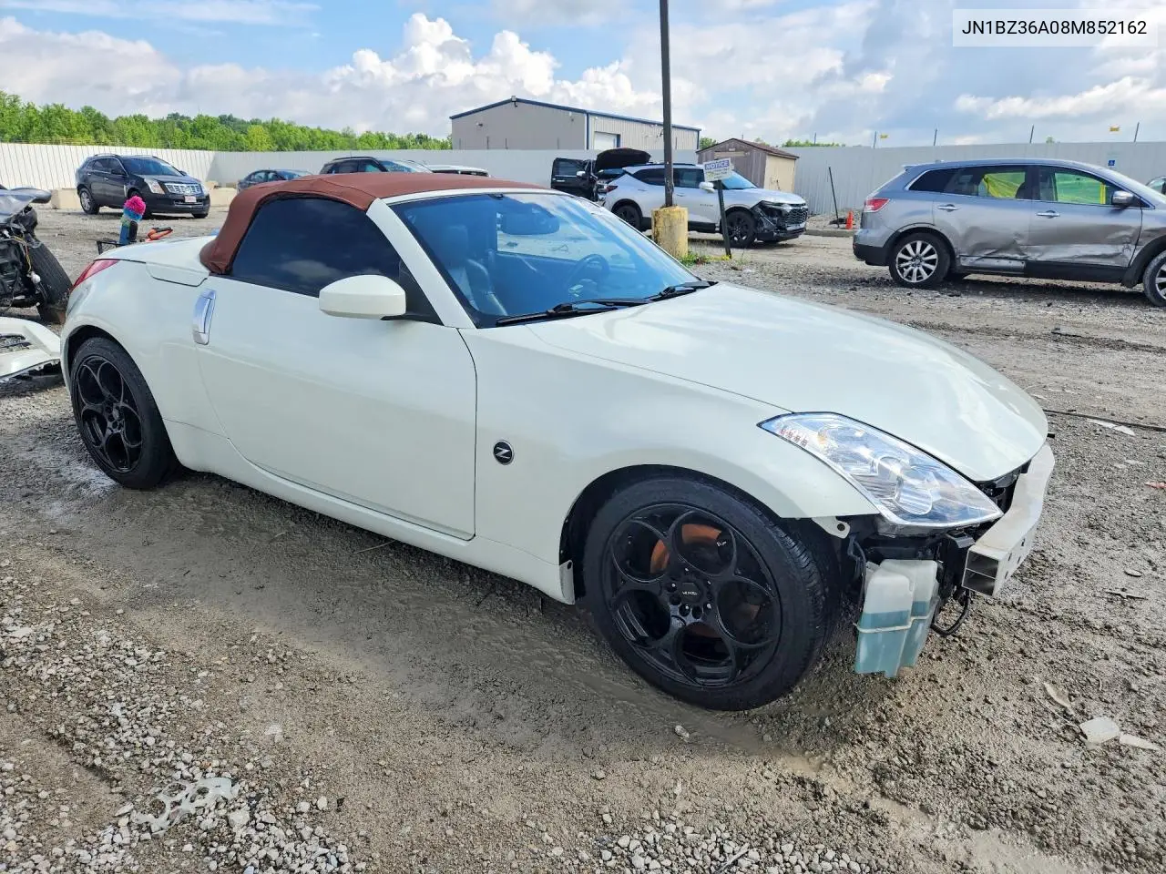 2008 Nissan 350Z Roadster VIN: JN1BZ36A08M852162 Lot: 55063876