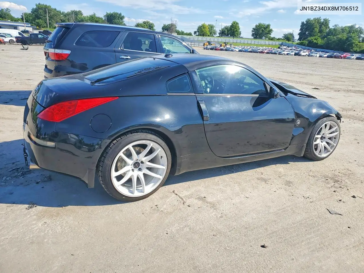 2008 Nissan 350Z Coupe VIN: JN1BZ34DX8M706512 Lot: 58565946