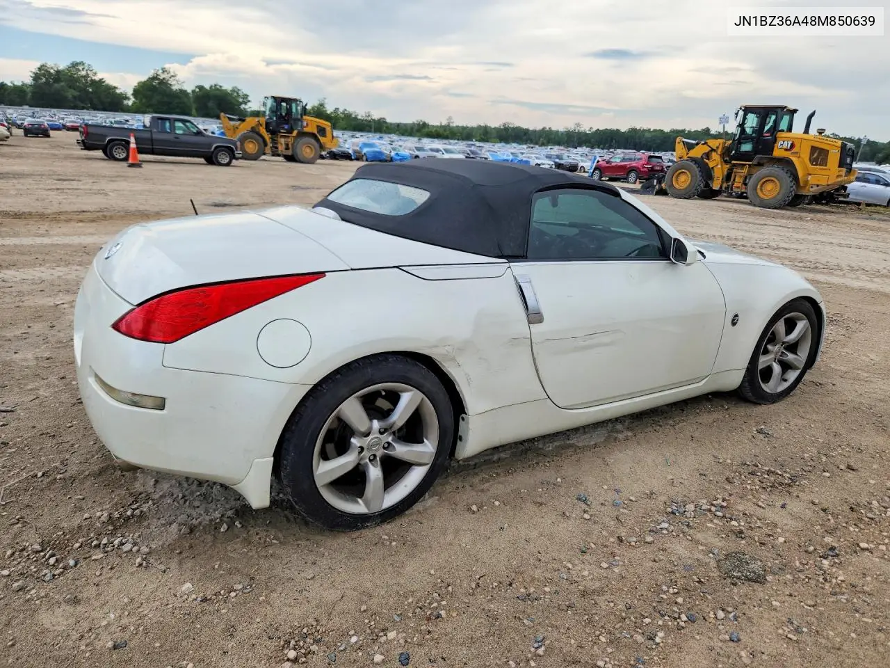 2008 Nissan 350Z Roadster VIN: JN1BZ36A48M850639 Lot: 59344766