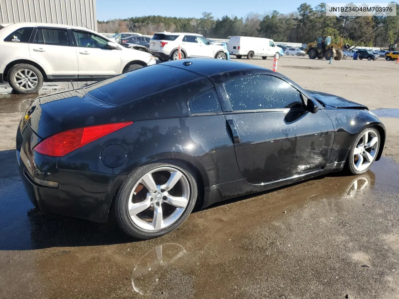 2008 Nissan 350Z Coupe VIN: JN1BZ34D48M703976 Lot: 87829135