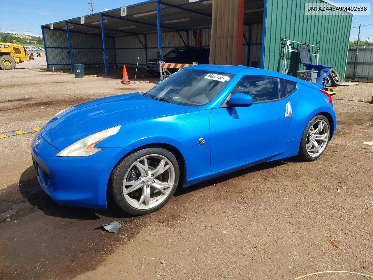 2009 Nissan 370Z Base VIN: JN1AZ44E49M402538 Lot: 55850456