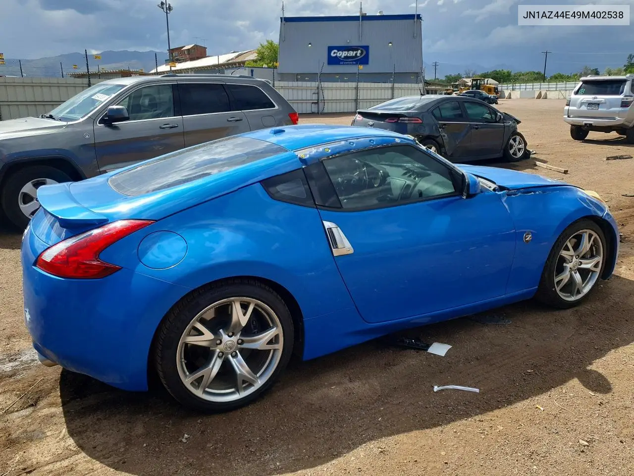 2009 Nissan 370Z Base VIN: JN1AZ44E49M402538 Lot: 55850456