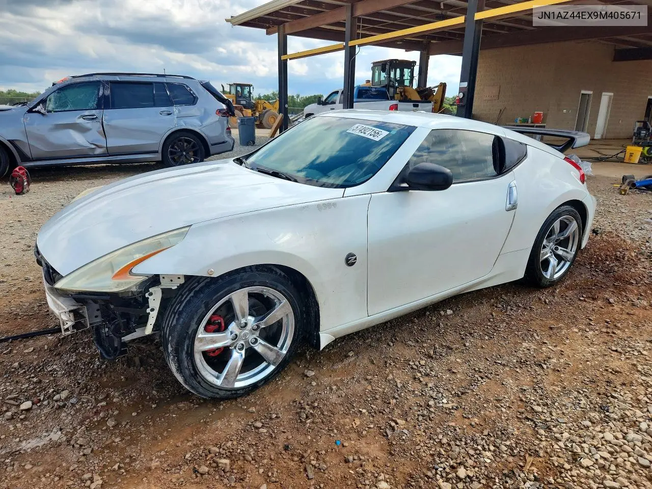 2009 Nissan 370Z Base VIN: JN1AZ44EX9M405671 Lot: 57492156