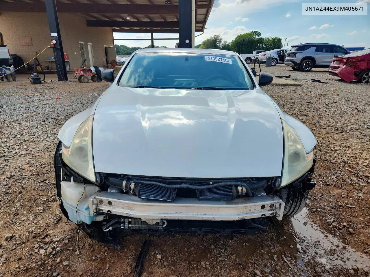 2009 Nissan 370Z Base VIN: JN1AZ44EX9M405671 Lot: 57492156