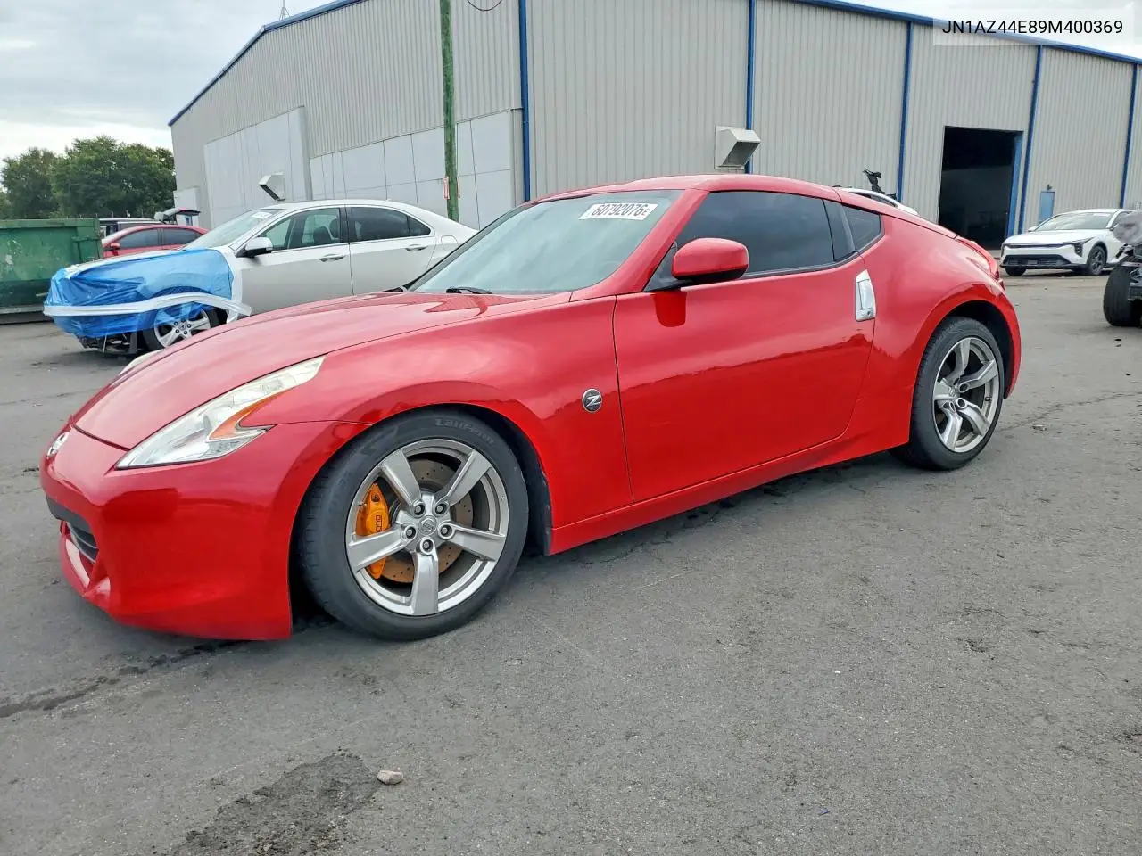 2009 Nissan 370Z Base VIN: JN1AZ44E89M400369 Lot: 60792076