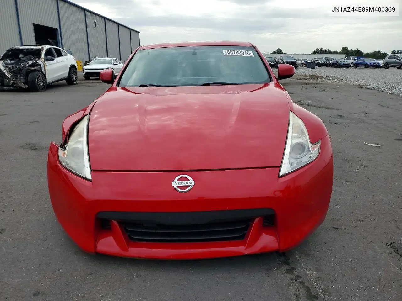2009 Nissan 370Z Base VIN: JN1AZ44E89M400369 Lot: 60792076
