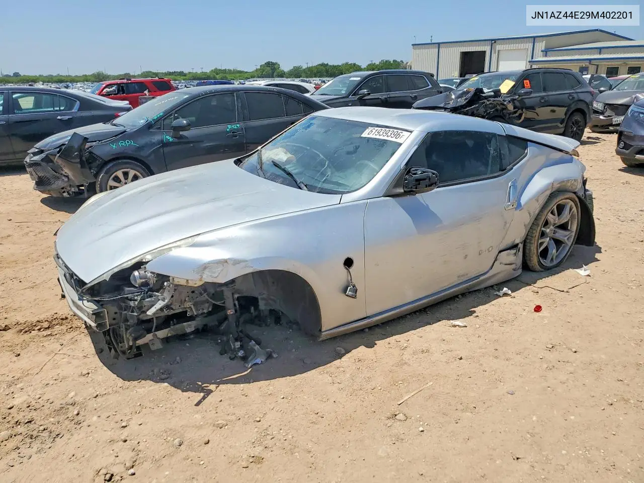 2009 Nissan 370Z Base VIN: JN1AZ44E29M402201 Lot: 61939396