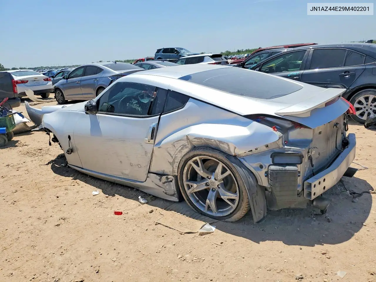 2009 Nissan 370Z Base VIN: JN1AZ44E29M402201 Lot: 61939396
